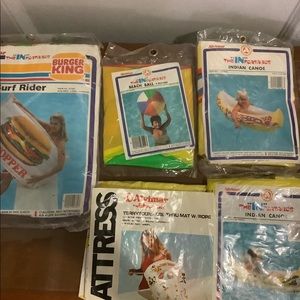 New inflatables for pool set